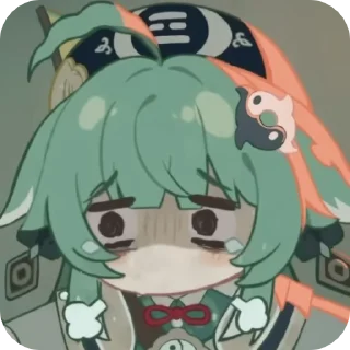 🍃 emoji 🍃𝙷𝚞𝚘 𝙷𝚞𝚘🍃 @genshinloversx Telegram sticker 22 of 46