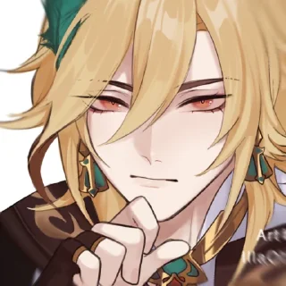 🪶 emoji ˏ 𓏧 𓏲𝘬ꪖ​ꪜ​ꫀ​ꫝ @genshinbyevico Telegram sticker 2 of 31
