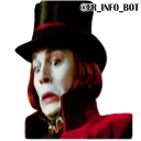 😵 emoji Willy Wonka Bar Telegram sticker 2 of 9