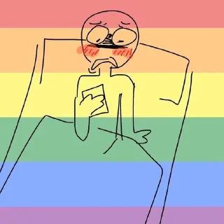 🏳️‍🌈 emoji жиз Telegram sticker 5 of 12