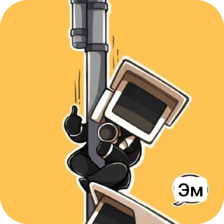 🪑 emoji Спикер и камера мен Telegram sticker 19 of 120