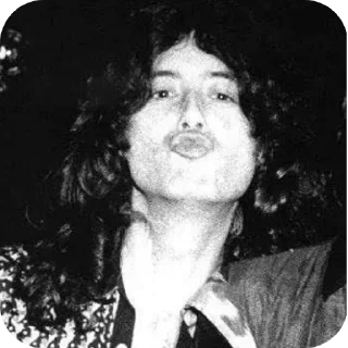 💋 emoji Silly Led Zeppelin Telegram sticker 17 of 119