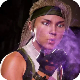 🌬 emoji Sonya Blade • @Earth928B Telegram sticker 15 of 55
