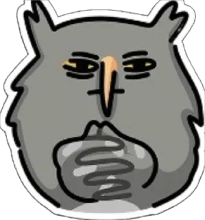 🌟 emoji Сова Вова Telegram sticker 17 of 37