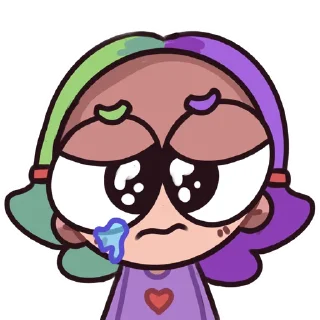 😢 emoji крашеный карлик @freshka13 Telegram sticker 5 of 15
