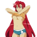 🔞 emoji Гуррен Лаганн Telegram sticker 12 of 13