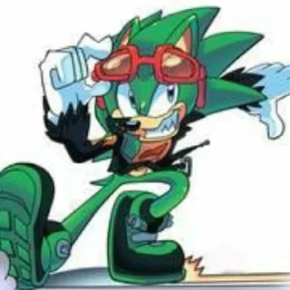 😏 emoji Scrounge the hedgehog by (@sonic_the_hednehog) Telegram sticker 18 of 55