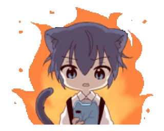 🐈‍⬛ emoji подарок для пича! @nyakwii Telegram sticker 7 of 22