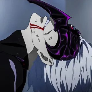 😈 emoji Токийский гуль @anime_stickerr Telegram sticker 7 of 20