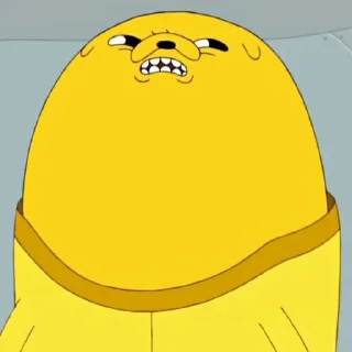 😙 emoji Jake Adventure Telegram sticker 23 of 49