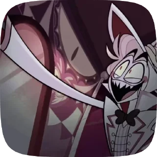 Sticker from БОЛЬШЕ ⇨ @CLOOBHUB ЛЮЦИФЕР ОТЕЛЬ ХАЗБИН LUCIFER ТГ