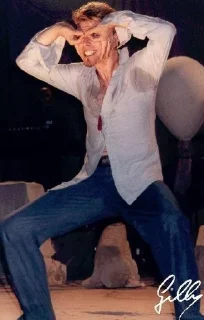 🤓 emoji David Bowie Дэвид Боуи Telegram sticker 20 of 60