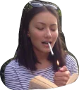 💅 emoji smoking kills Telegram sticker 8 of 21