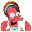 😱 emoji Хвутурама @eeZee_stickers Telegram sticker 3 of 40