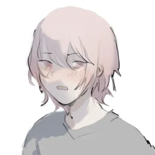 😔 emoji 𐑺 𝑹𝒖𝒊𝑲𝒂𝒔𝒂 ｡ ✩ @pearl_s0 Telegram sticker 22 of 120