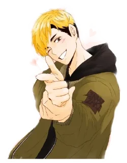 🧡 emoji ♡ Атсуму Мия ♡ Telegram sticker 19 of 22