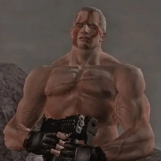 🌟 emoji Jack Krauser (RE4) Telegram sticker 22 of 29