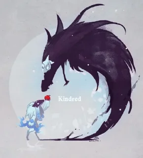 🌟 emoji Kindred|LoL Telegram sticker 10 of 52