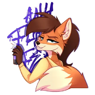 😈 emoji Куся Telegram sticker 6 of 35