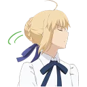😒 emoji Fate Stay Night L2x Telegram sticker 15 of 40