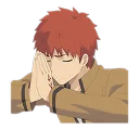 🙏 emoji Fate Stay Night Telegram sticker 7 of 40