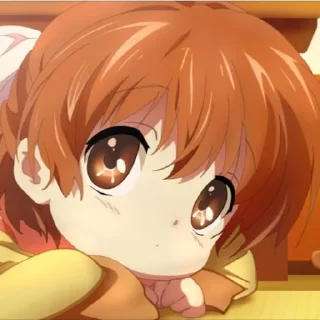 🙁 emoji Clannad Telegram sticker 18 of 100