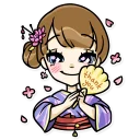☺ emoji Momoko Telegram sticker 8 of 35