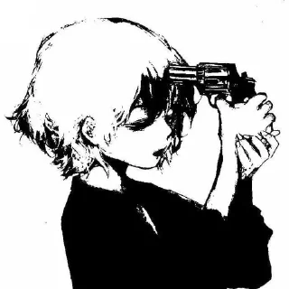 🔫 emoji вова чайка Telegram sticker 13 of 33