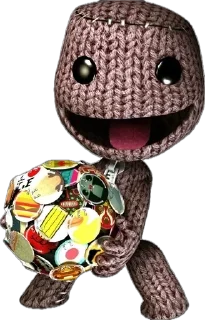 🌟 emoji SackBoy Telegram sticker 15 of 46