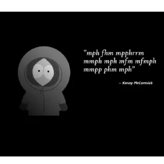Sticker from South Park