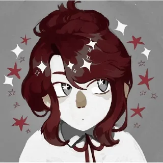 🧷 emoji Scarlett by @sandiastickers Telegram sticker 16 of 82