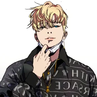 🖤 emoji owen // windbreaker. Telegram sticker 12 of 120