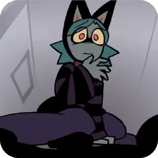 🌟 emoji Ушко💜 Telegram sticker 15 of 25