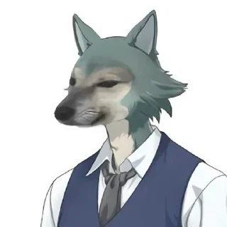 😊 emoji Beastars Telegram sticker 14 of 27