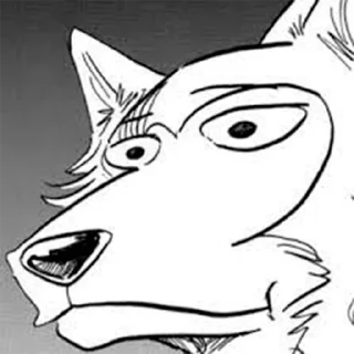 🤨 emoji Beastars Telegram sticker 10 of 27