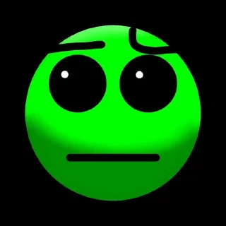 🤨 emoji Lobotomy Dash Telegram sticker 15 of 30