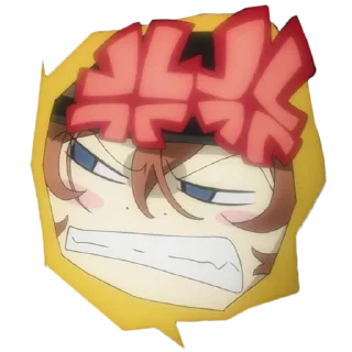 😡 emoji Дазай псина Telegram sticker 11 of 34