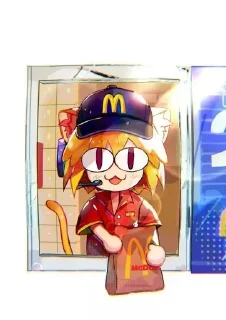 Sticker from Неко чурки