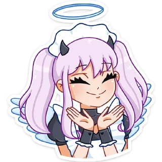 😇 emoji Алекса @nyasticks Telegram sticker 22 of 49