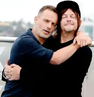 😌 emoji Norman Reedus @sbornikstickers Telegram sticker 13 of 86
