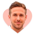 Sticker from Ryan Gosling