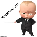 ✍ emoji The Boss Baby By @UzAdmin Telegram sticker 8 of 64