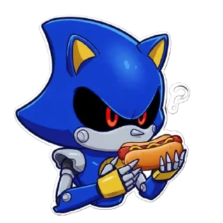 😕 emoji Метал Соник💫 Telegram sticker 10 of 25