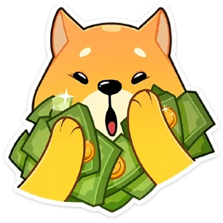 🤑 emoji Вредина Акио • @TgSticker Telegram sticker 8 of 49