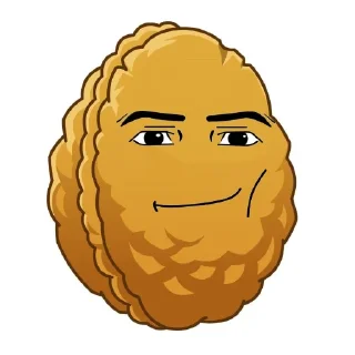 🥜 emoji что Telegram sticker 23 of 35