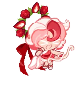 🍓 emoji Pavlova Cookie • @run_cookie_run Telegram sticker 23 of 65