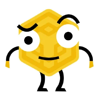 Sticker from BNB CHAIN