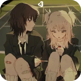 Sticker from Ако Они Чан  @fucck_yooou