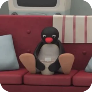 🛋 emoji Pingu Telegram sticker 5 of 15