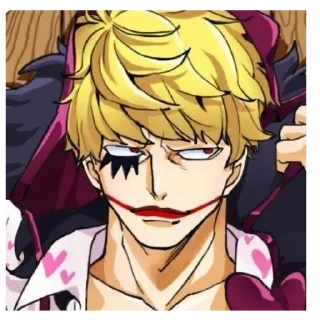 😐 emoji OnePieceКоразон🏴‍☠😎 Telegram sticker 7 of 54